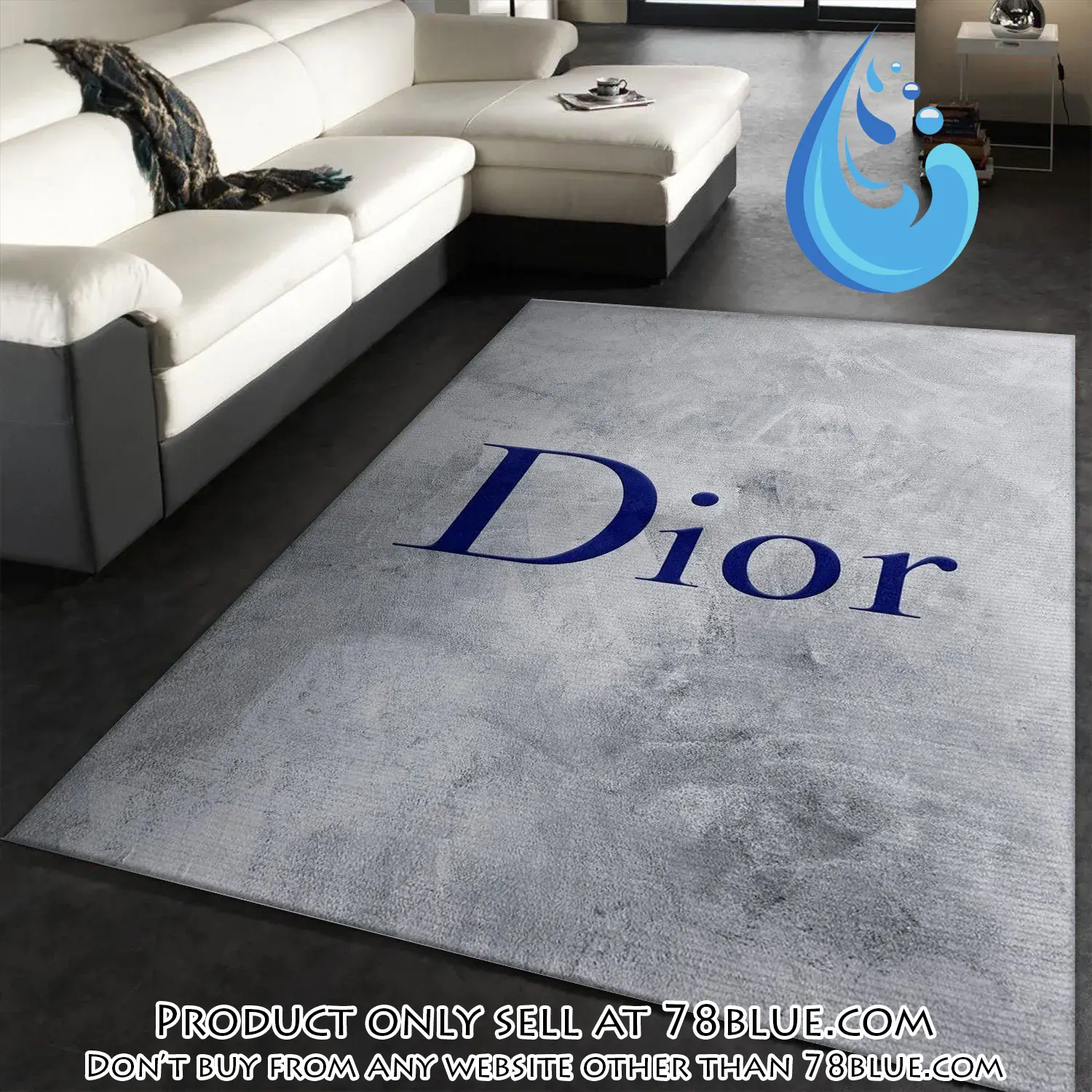 Dior rectangle rug bedroom rug carpet christmas gift us decor 78b0638202